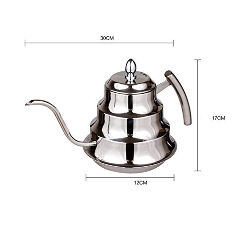 Stainless Steel Tea Coffee Kettle with Thermometer