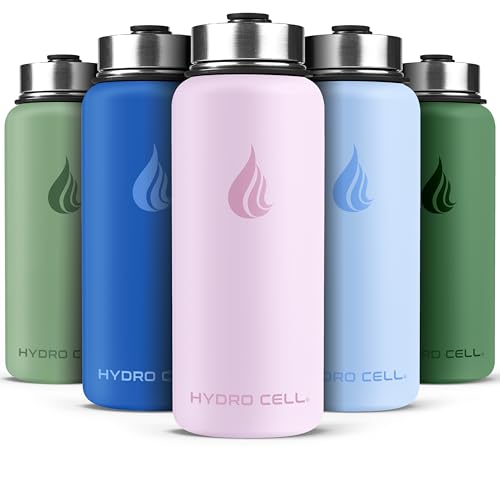 Stainless Steel Insulated Water Bottle with Straw