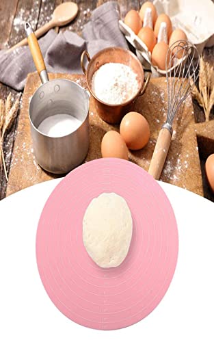 Silicone Baking Mat Cake Mat Silicone Cake Mat Silicone Baking Mat with Measurements for CakeTurntable Stand Non