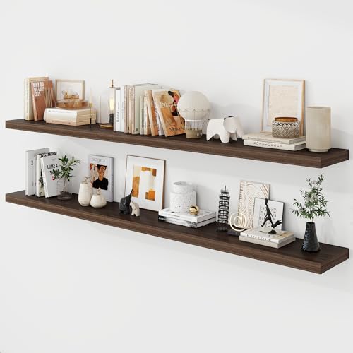 72 Inch Floating Shelves
