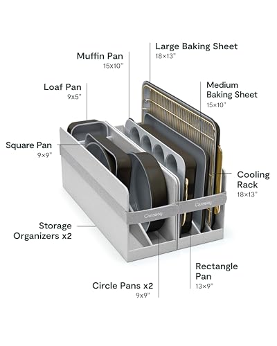 11-Piece Non-Stick Ceramic Bakeware Set (11 Count)