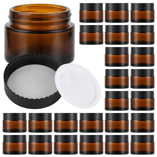 Glass Jars with Lids (24 Count)