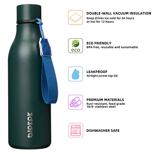 18oz Insulated Water Bottle