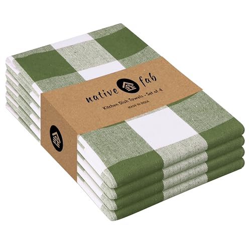 Buffalo Check Kitchen Dish Towels (4 Count)