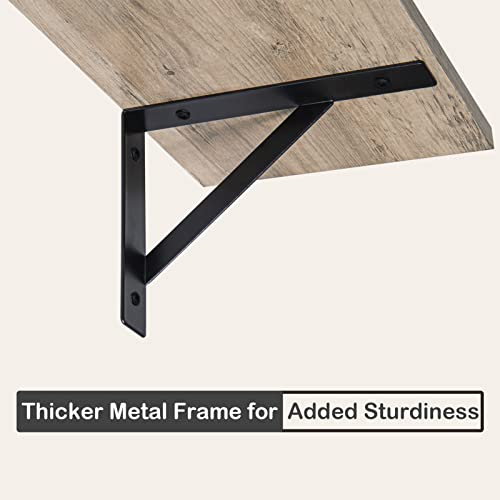 Long Wall Shelves (2 Count)