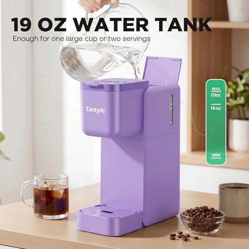Single Serve Coffee Maker Hot and Iced with Bold Brew