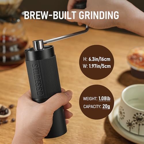 D6 PLUS Manual Coffee Grinder