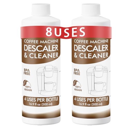 8 Uses Descaling Solution Compatible with Keurig (33.8 Fl Oz)