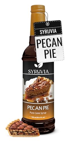Coffee Syrup Pecan Pie Flavored Syrup for Drinks (25.4 Fl Oz)