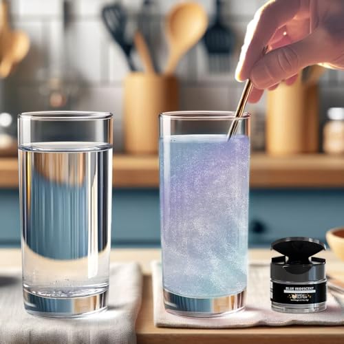 Blue Iridescent Brew Glitter Edible Glitter for Drinks