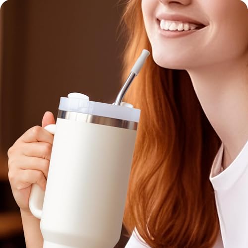 Bent Metal Straws for Stanley 40oz