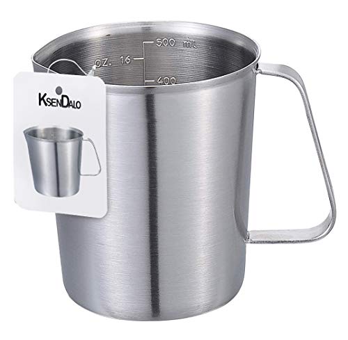SUS304 Stainless Steel Measuring Cup Pitcher (4 Ounce)
