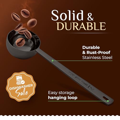 Premium Coffee Scoop Set (2 Count)