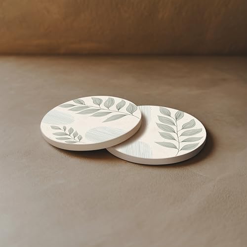 Ceramic Coasters Set of 6 (6 Count)