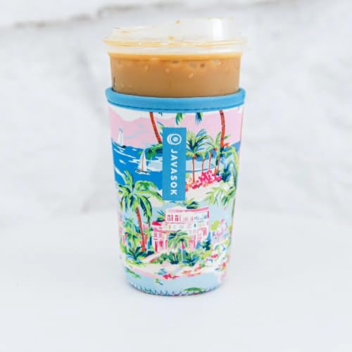 JavaSok Iced Coffee & Cold Soda Insulated Neoprene Cup Sleeve