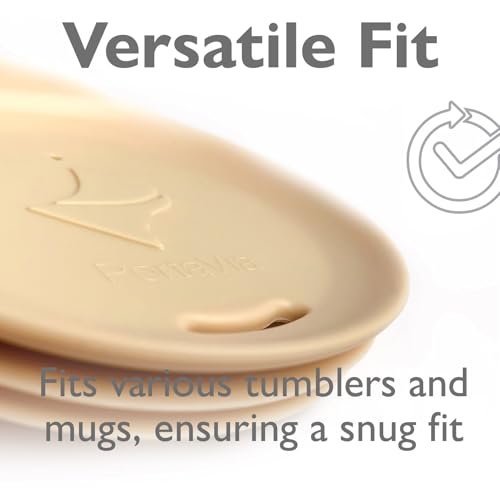 Reusable Silicone Lid for Coffee Cups and Mugs