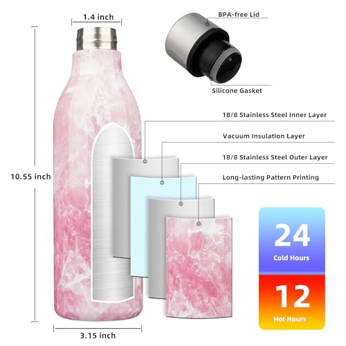 25oz Insulated Water Bottle