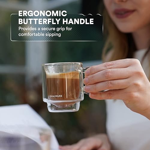 Espresso Coffee Cups 4oz (2 Count)