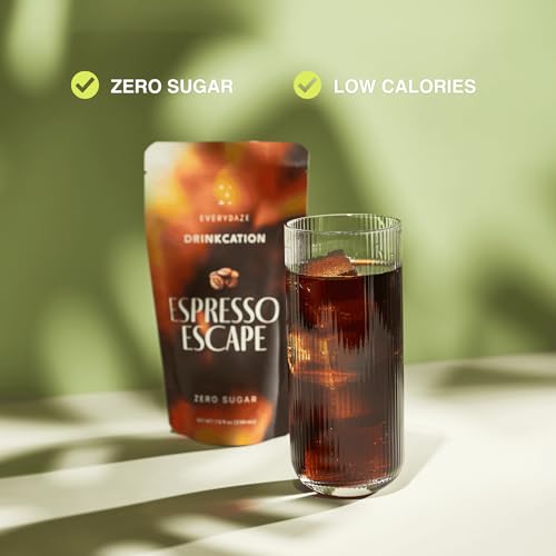 EVERYDAZE Drinkcation Zero Sugar Espresso Escape (78 Fl Oz)