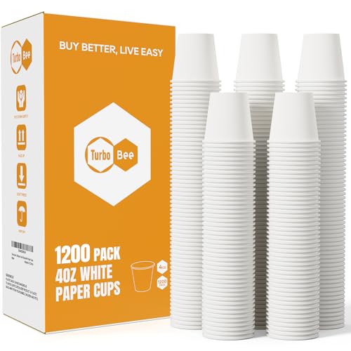 1200Pack 4oz Disposable Paper Cups