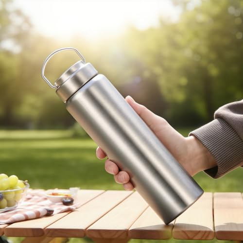 25oz Wide Mouth Vacuum Insulated Water Bottle with Tea Infuser