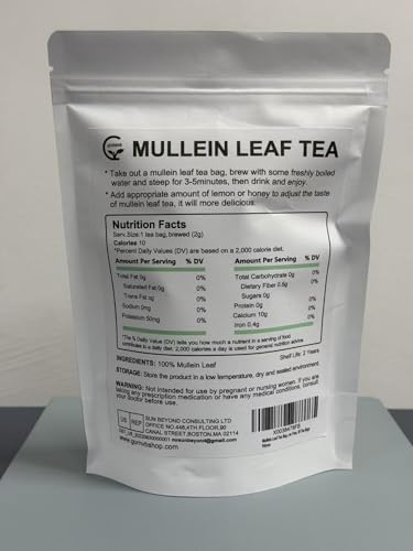 Mullein Leaf Tea Bags (30 Count)