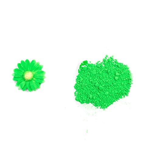 Neon Green Glow In The Dark Petal Dust Food Color