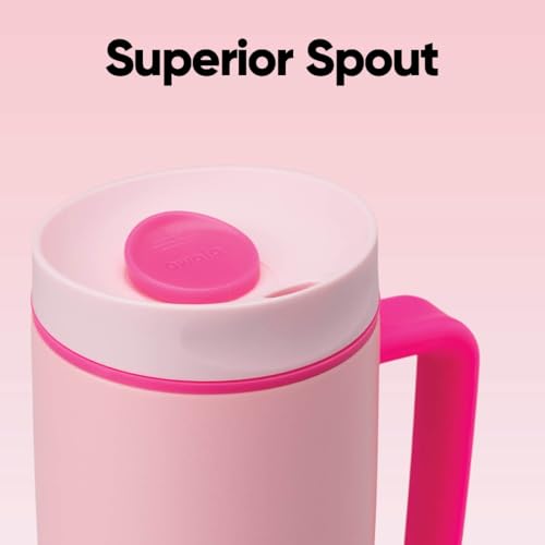 SmoothSip Slider Stainless Steel Insulated Travel Mug with Handle