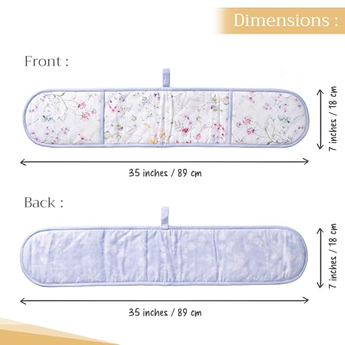 Double Oven Mitts 100% Cotton Double Oven Glove