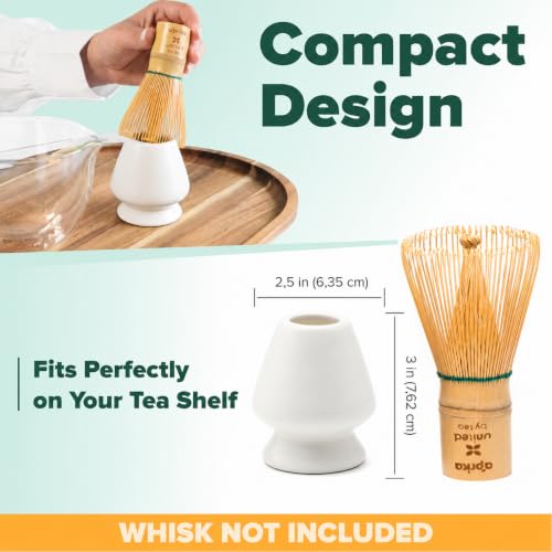 Aprika Life Matcha Whisk White Holder