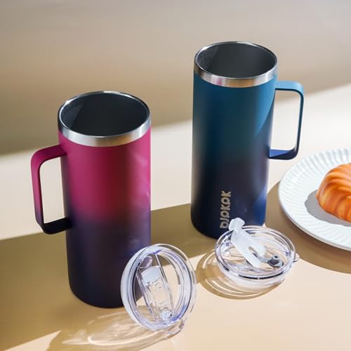 32oz Insulated Coffee Mug with Handle