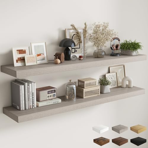 72 Inch Floating Shelves (2 Count)