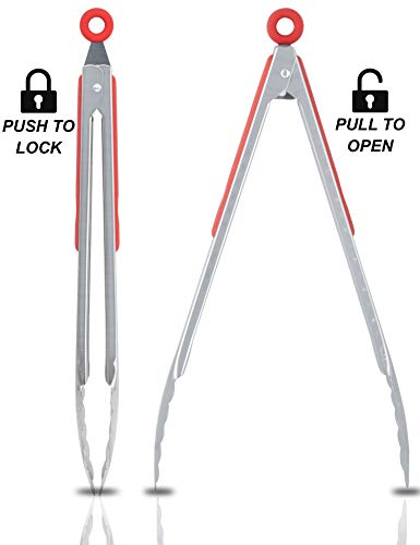 Premium Sturdy Barbecue Tongs for Kitchen Grill & BBQ