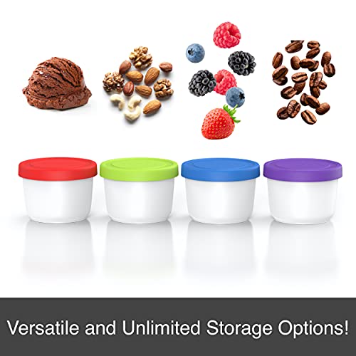 8oz Mini Ice Cream Containers (4 Count)
