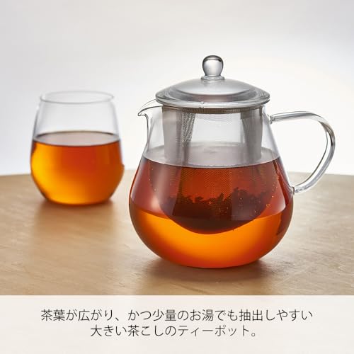 Leaf Tea Pot with Stainless Steel Filter