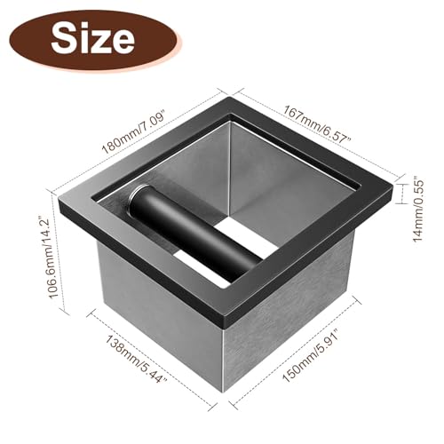 Bottomless Knock Box Espresso