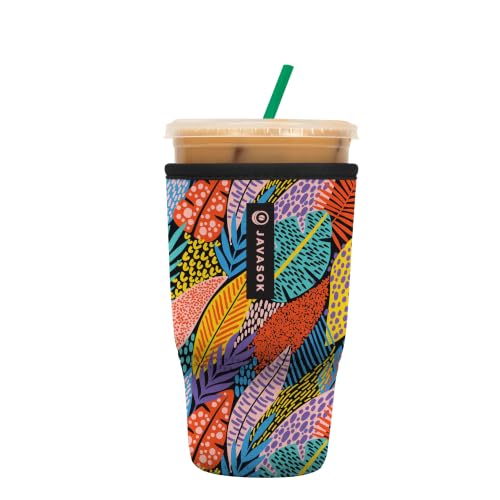 JavaSok Iced Coffee & Cold Soda Insulated Neoprene Cup Sleeve