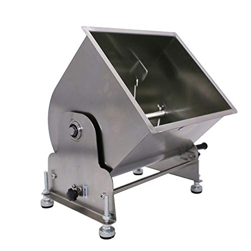 CMI Commercial Tilting Mixer Stainless Steel Manual Meat Mixers with Lid