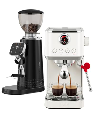 E2 Gen3 Espresso Machine with G3 64mm Flat Burr Coffee Grinder