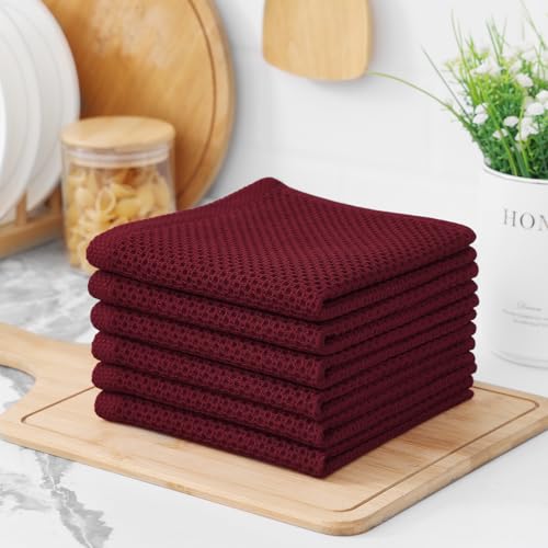 100% Cotton Waffle 6 (6 Count)
