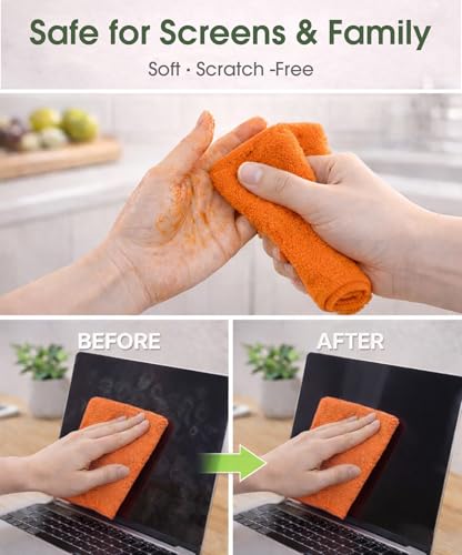 Microfiber Cleaning Cloth Roll (100 Count)