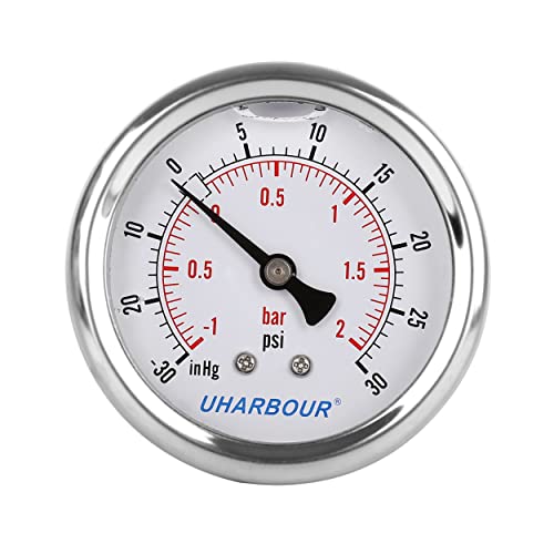 Glycerin Filled Vacuum Pressure Gauge