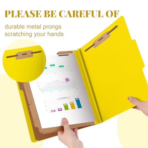 48 Pcs Classification Folder Letter Size