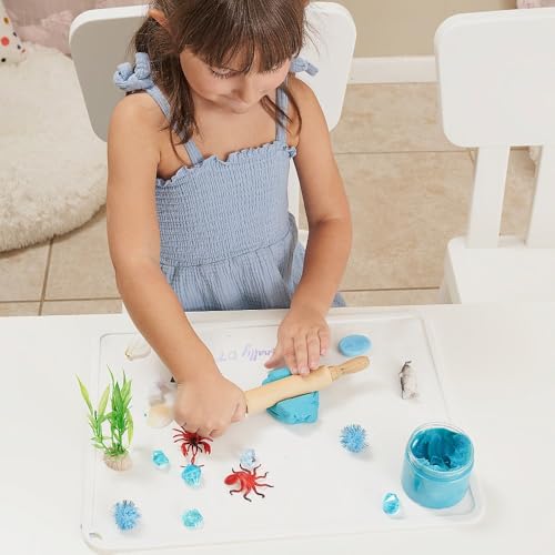 8 Inch Premium Kids Mini Rolling Pins (6 Count)