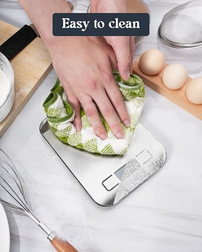 Food Scale Digital Kitchen Scale with Grams & Ounces Units