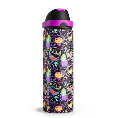 Insulated Water Bottle with Straw