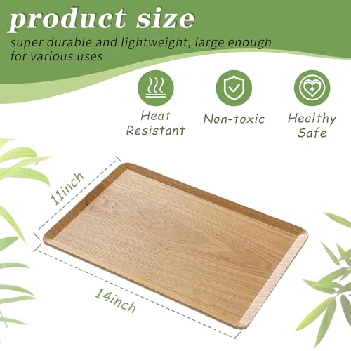 Wooden Trays for Eating