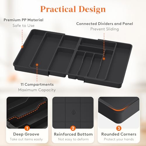 Utensil Organizer for Kitchen Drawer