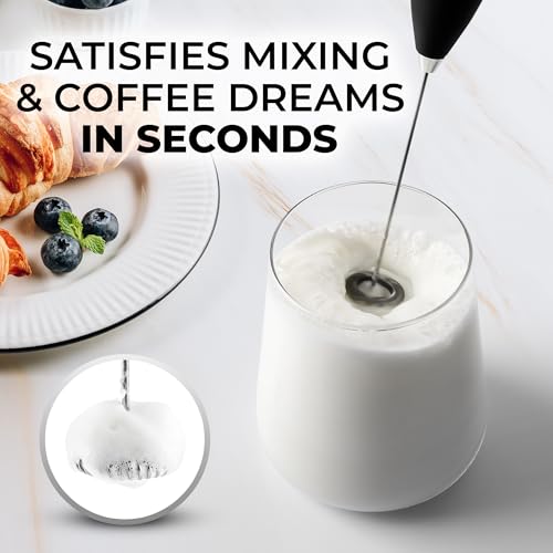 Milk Frother Handheld Electric Whisk