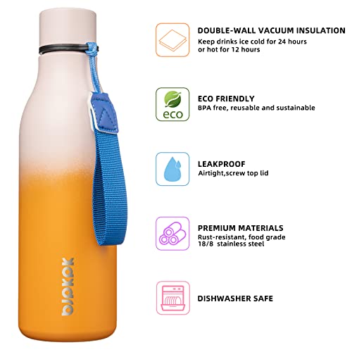 18oz Insulated Water Bottle